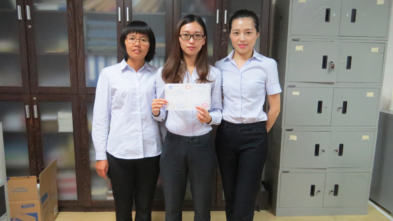 我司开出石狮市建筑业首张增值税发票